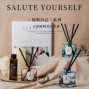 Hesshes <b>Reed</b> <b>Diffuser</b> 100Ml Long Lasting Fragrance Home Indoor Air Freshener With Rattan Sticks - Product Image 4