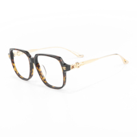Lunettes de créateur tendance et élégantes, marques célèbres, lunettes optiques de luxe en acétate pour hommes, verres multifocaux longue distance sur ordonnance