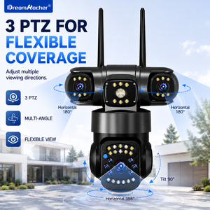 Cámara WiFi 4G DREAMKACHER AF-AB03, 3 Lentes, Exterior, 2MP, <span class=keywords><strong>Zoom</strong></span> Óptico 10x-20x, Incluye Tarjeta de Memoria, Soporte para Nube, Alimentación 12V2A, 8W - Product Image 4