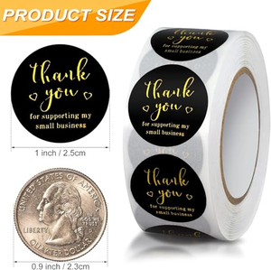 Custom Round <b>Glitter</b> Sticker Label Sticker Sheet Printing - Product Image 2