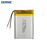 Batterie polymère au lithium rechargeable de type pochette 803450 1500 mAh 3,7 V, capacité de personnalisation, 500 cycles