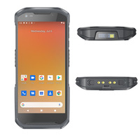 Collecteur de données portable robuste Android 13 de 5,5 pouces, 6 Go de RAM, 64 Go de ROM, scanner de codes-barres 2D, NFC, RFID, 4G-LTE, Wifi, échange à chaud, IP66, intelligent