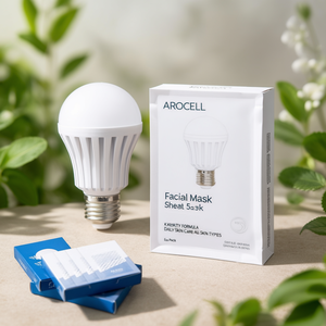 แผ่นมาส์กหน้า AROCELL แพ็ค 5 ชิ้น สูตร K Beauty สำหรับการดูแลผิวประจำวัน เหมาะสำหรับทุกสภาพผิว - Product Image 3