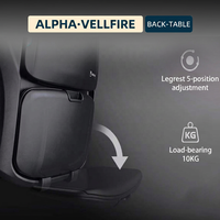 Support de lampe en plastique pour dossier de siège, pour Toyota Alphard Séries 20/30/40, accessoires de modification intérieure de voiture
