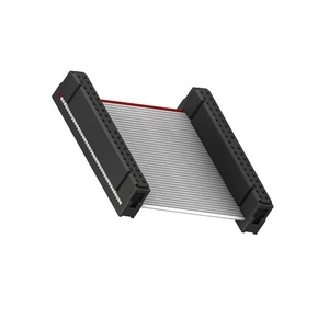 IDC 带状电缆 <span class=keywords><strong>2</strong></span>.0mm 间距 <span class=keywords><strong>2</strong></span>.54mm IDC 连接器转 <span class=keywords><strong>2</strong></span>.54mm IDC 带凸点反向预镀锡灰色扁平带状电缆 - Product Image 2