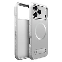 Coque de téléphone personnalisée de haute qualité 2026 avec panneau en verre premium, coque en TPU magnétique avec support et bouton métallique pour iPhone 17 Pro Max