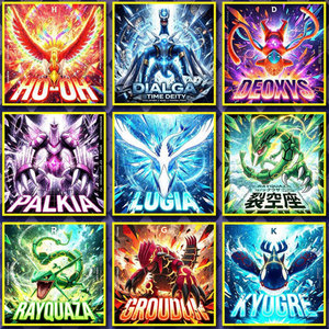 MS Plaques d'art carrées en acrylique de haute qualité, thème <span class=keywords><strong>Pokémon</strong></span> <span class=keywords><strong>Pikachu</strong></span> et ses amis, impression couleur, fan art, scellées, pour jeux de société, en sachet mystère - Product Image 3