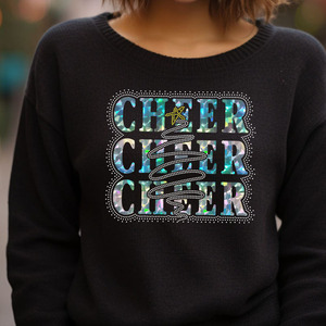 Bling hologramme vinyle transfert fer sur stocké Cheer strass transfert pierres dispersées pour la vente en gros - Product Image 5