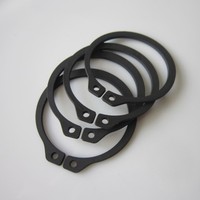 5100-78 Spring Steel External Retaining Ring High-Thrust Radial Fastener Black Finish 46-54Hrc Imperial for Automotive & Pumps