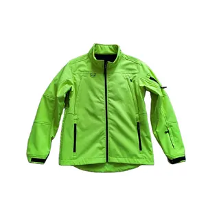 Traje de Ciclismo de buena calidad para hombre, cálido, verdes suaves con conchas, para exteriores