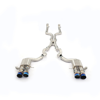Échappement Catback à Valve Pneumatique MPER pour BMW M5 F10 F15 M6 F06 F12 F13 4.4T 2012-2016 en Acier Inoxydable – Amélioration des Performances