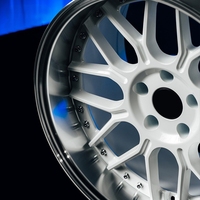 Ruedas de Aleación de Aluminio Forjado 6061-T6 de 2 Piezas para Automóviles de Pasajeros, 5x112 5x114.3 5x120 PCD, 18-24 Pulgadas, 10mm-50mm ET, para Audi BMW 911