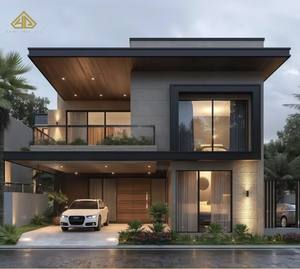 Nouvelle conception de décoration intérieure de villa <span class=keywords><strong>en</strong></span> <span class=keywords><strong>3D</strong></span> avec matériaux tout-<span class=keywords><strong>en</strong></span>-<span class=keywords><strong>un</strong></span> pour appartement, salon, chambre à coucher, salle à manger - Product Image 3