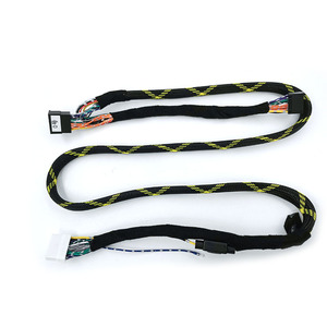 Arnés de cableado universal para sistema de audio de coche, cable de conexión de 12V con núcleo de cobre y revestimiento de nailon entre el host y el DSP - Product Image 3