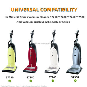 Correas de repuesto para aspiradora <span class=keywords><strong>Miele</strong></span> S7 S7210, S7280, S7260, <span class=keywords><strong>S7580</strong></span> y Dynamic U1 Series, pieza de repuesto 07252390 - Product Image 3