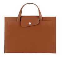 RTS mallette en cuir de grande capacité pour hommes sac d'ordinateur portable sac fourre-tout mince cadeaux d'affaires promotionnels