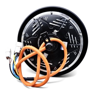 Motor de buje sin escobillas DKYS de 10 pulgadas y 2500W con sensor Dual Hall de 6 cables para una velocidad de 870 RPM. La potencia de 2500W de DKYS proporciona una alta potencia. - Product Image 6