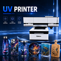 Imprimante à jet d'encre UV automatique Mycolor 6090 Pro 60X90 CMYK pour I3200, pour cuir, papier, plastique, nouvelle, pour les petites entreprises