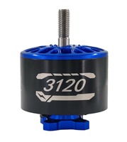 Moteur sans balais HAOHENG 3120 en alliage d'aluminium, noyau d'arbre en alliage de titane, aimant permanent, étanche IP54, 750-900 tr/min, 750KV/900KV
