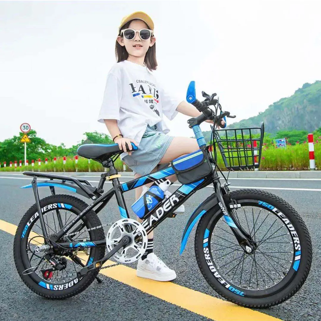 16 20 24 inch aluminum alloy kids mountain bike with snow tire OEM bmx cycle fork suspension MTB children bicycle for adult