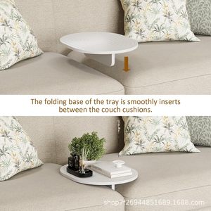 Oval Movable <b>Tray</b> For Snacks And Beverages Hotel Coffee <b>Tea</b> Serving Standing Type Solid Color Image Color - Product Image 4