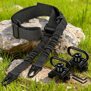 Cinturón Táctico para Entrenamiento al Aire Libre y Seguridad - Correa de Nailon Multifuncional para Armas con Correa Cruzada Ajustable - Product Image 3