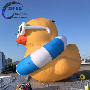 <span class=keywords><strong>Canard</strong></span> jaune gonflable géant pour la publicité, costume de mascotte gonflable pour les fêtes et la promotion - Product Image 4