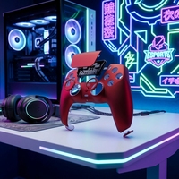 EXtremeRate Luna Coques personnalisées au toucher doux, redessinées, pour manette PS5