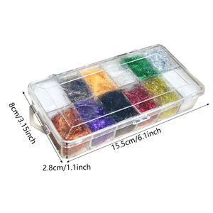 Ice <span class=keywords><strong>Flash</strong></span> Fly Tying Dubbing, Material Sintético para Atado de Moscas de Pesca, <span class=keywords><strong>B10</strong></span> - Product Image 2