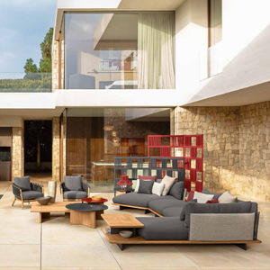 Mobilier d'extérieur tout temps Sofa de salon de patio Ensemble de jardin Mobilier d'extérieur en rotin dans la chaise de piscine - Product Image 5