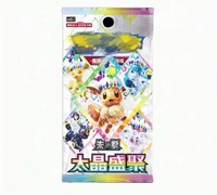 Paket Booster Pokémon Csv9Sc Terastal Festival Versi Cina Sederhana yang Menampilkan Keluarga Eevee, Holo Langka, dan Rare Art Spesial