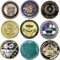 Precios baratos, fabricante personalizado conmemorativo, estampado de metal, euro US, desafío, venta de oro, monedas antiguas, moneda de desafío personalizada
