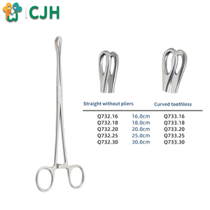 CJH veteriner cerrahi sterilizasyon kiti yumuşak doku protez kavrama aracı sünger forseps - Product Image 3