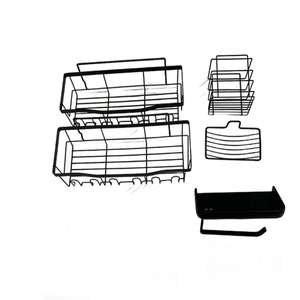 Factory Outlet Bath Storage Shelf Organizer Bathroom Wall Mounted <b>Shower</b> Caddy Self Adhesive <b>Shower</b> Shelves - Product Image 4