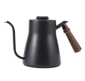 Dài hẹp Vòi cà phê nồi đổ trên Ấm đun nước cổ ngỗng vòi nhỏ giọt cà phê nồi ấm trà với nhiệt kế