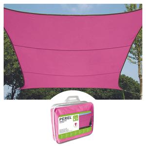 Perel Shade Sail-square-3.6x3.6 m-Colour: บานเย็น - Product Image 1