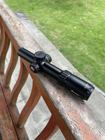 Lunette de visée compacte IR BUZZARD ER1.2-6x24 LPVO avec réticule lumineux rouge et vert, résistante aux chocs et à l'eau, pour la chasse tactique