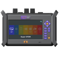 Equipo de Prueba de Fibra Óptica, Reflectómetro Óptico de Dominio de Tiempo (OTDR) Portátil ALK-8000 con Función OPM VFL 1310/1550/1625nm