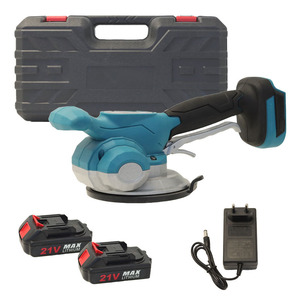 Tile Laying Machine 21V Max Lithium Battery 900mm Working Diameter Professional Floor Vibrator Tool - Product Image 1