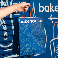 Kit de boîtes à pâtisserie rigides haute densité, qualité 12, résistantes à la graisse pour pâtisseries grasses, logo personnalisé, écologique