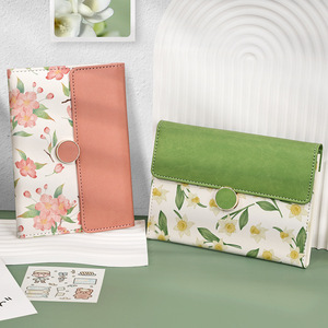 תיק יד פורר מינימליסטי פזור תיק יומן ספר עיצוב pu קריאטיב תלמיד עיצוב סטודנט מחברת 6 - Product Image 5