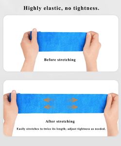 ผ้าพันกีฬาแบบยืดหยุ่นขนาด 2.5 ซม. ชนิดติดเองได้ สำหรับชกมวย - Product Image 3