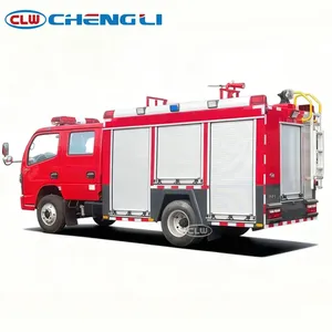 Camion-citerne à eau Dongfeng 2500L 4X2 haute performance avec pompe haute pression et lance de lutte contre l'incendie - Product Image 3