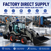 Livraison Gratuite : Chargeuse-pelleteuse FULCORE avec frein de service hydraulique pneumatique et direction flexible pour le remblaiement de terre