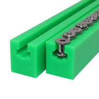 Rail de guidage linéaire Uhmwpe à bas prix avec piste de courbe de pantoufle Guides de chaîne à rouleaux en plastique respectueux de budget