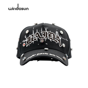 Cappello da Baseball Personalizzato all'Ingrosso a 5 Pannelli in Suede Stile Trucker Corridos Tumbados Baez Innedit Rico Beard Baez - Product Image 4