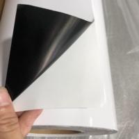 Roll Vinyl Akrilik Kertas Hitam Satu Sisi Tebal 0.18mm, Tahan Lama, Berkualitas Tinggi, Ramah Lingkungan, Stiker Film untuk Iklan Luar Ruangan