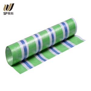 2024 nouveauté PP Stripe bâche étanche <span class=keywords><strong>Protection</strong></span> solaire PE plastique tissé bâche - Product Image 3