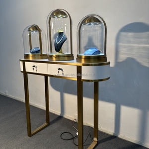 Display <strong>Showcase</strong> Cabinet Counter Stainless Steel LED Lighting Waterproof Company Showroom Department Store Eco-friendly - Product Image 4