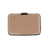 Porte-cartes RFID personnalisé Travelkin, design fin, blocage, portefeuille de voyage professionnel, porte-cartes en métal, peut contenir 6 cartes